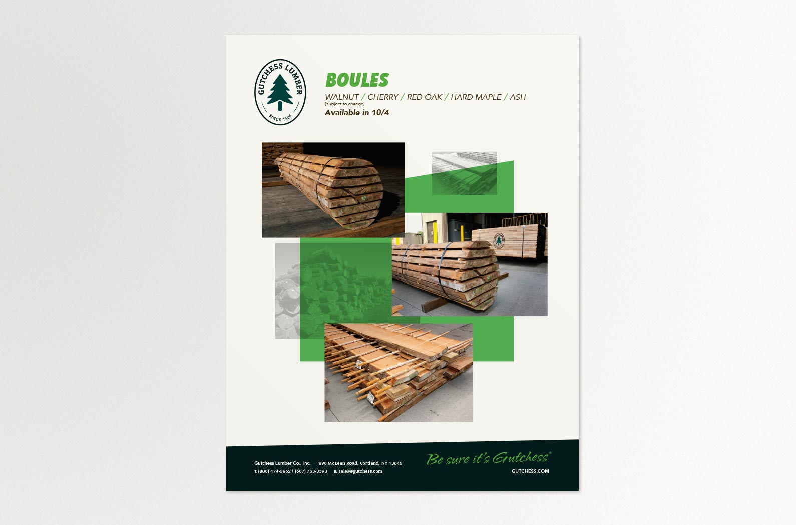 Basswood Lumber - Gutchess Lumber